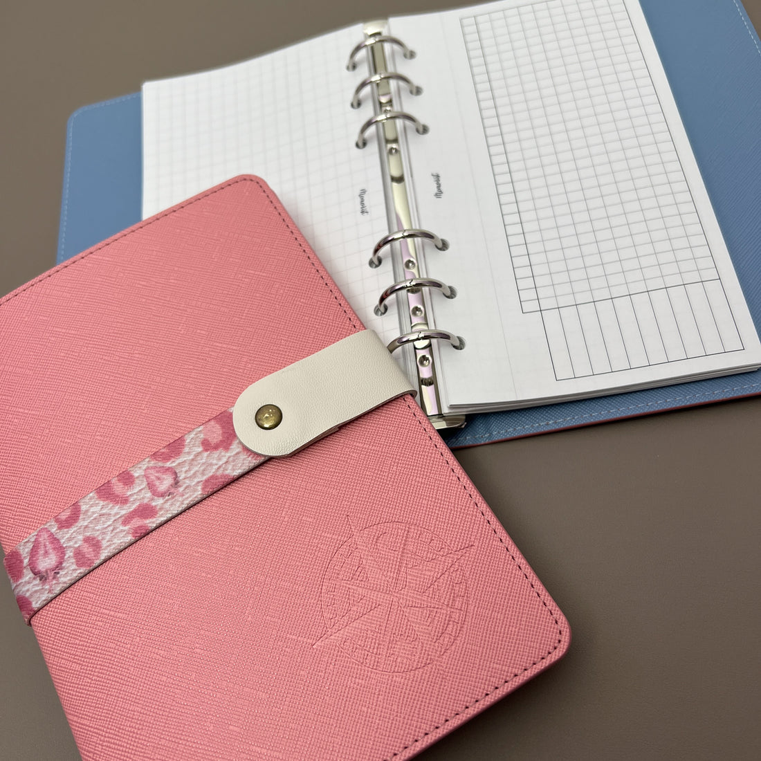 Personal Size DUO Planner【Pink Beach】