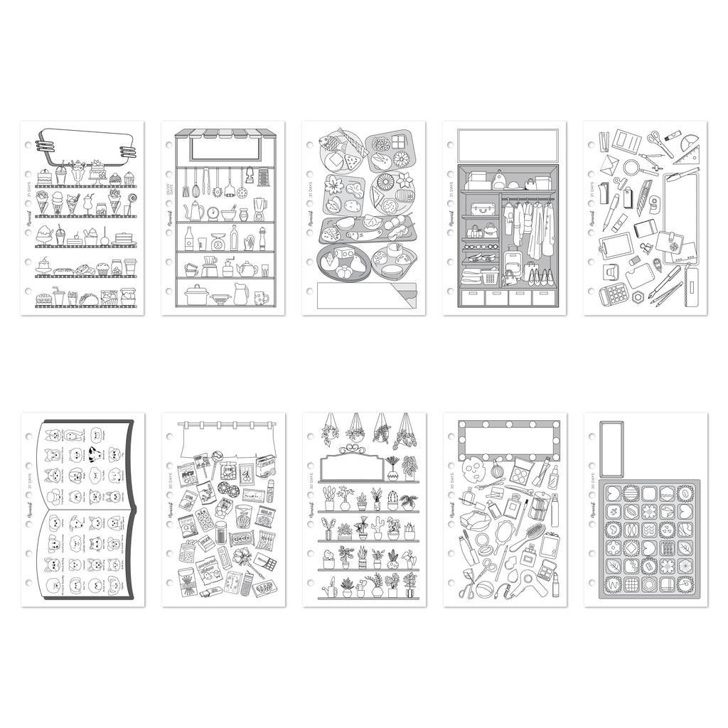 Habit Tracker ITEMS (Pocket Size)