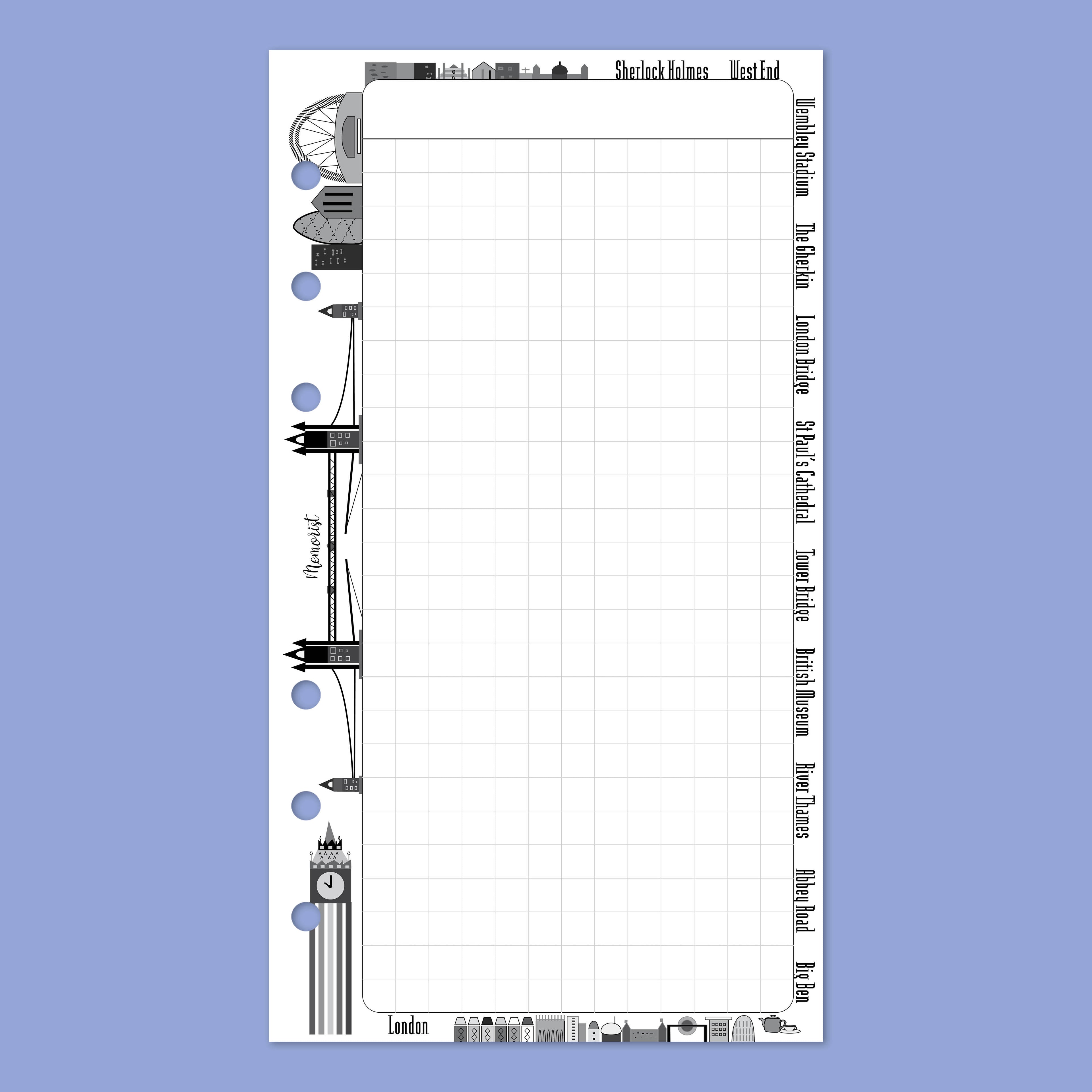City Grid: London (Personal Size)