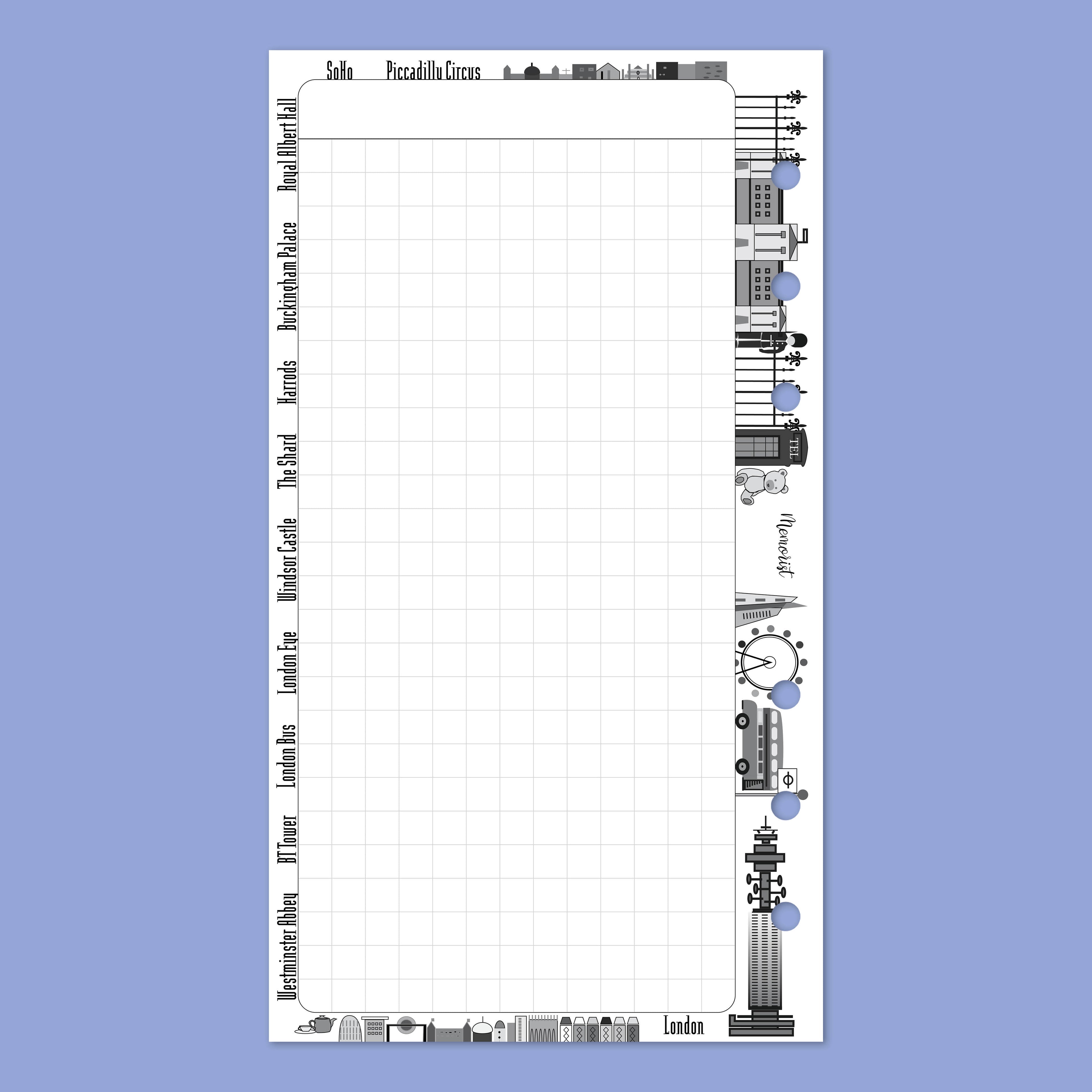 City Grid: London (Personal Size)