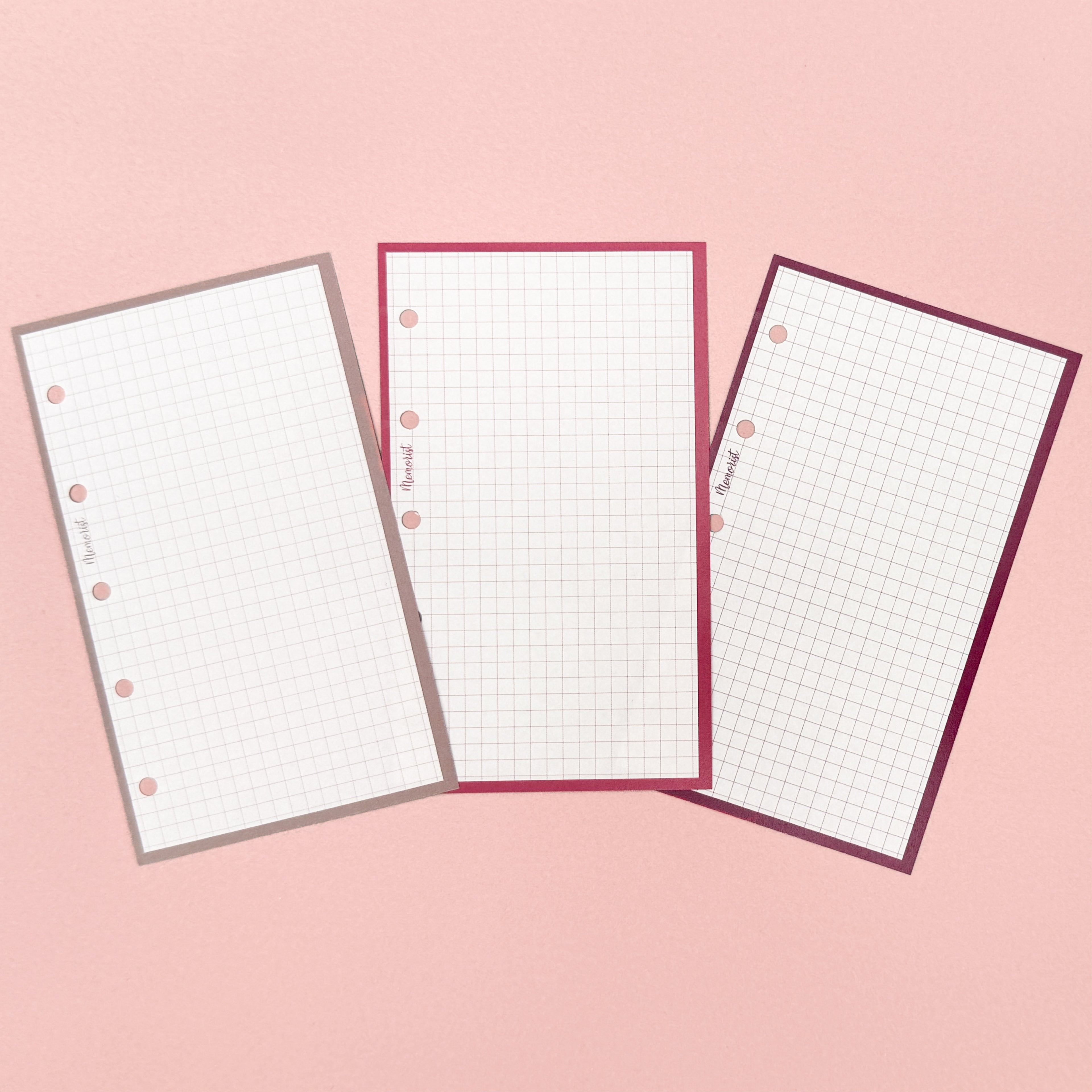 3mm Grid Memo 001 (M5 Size)