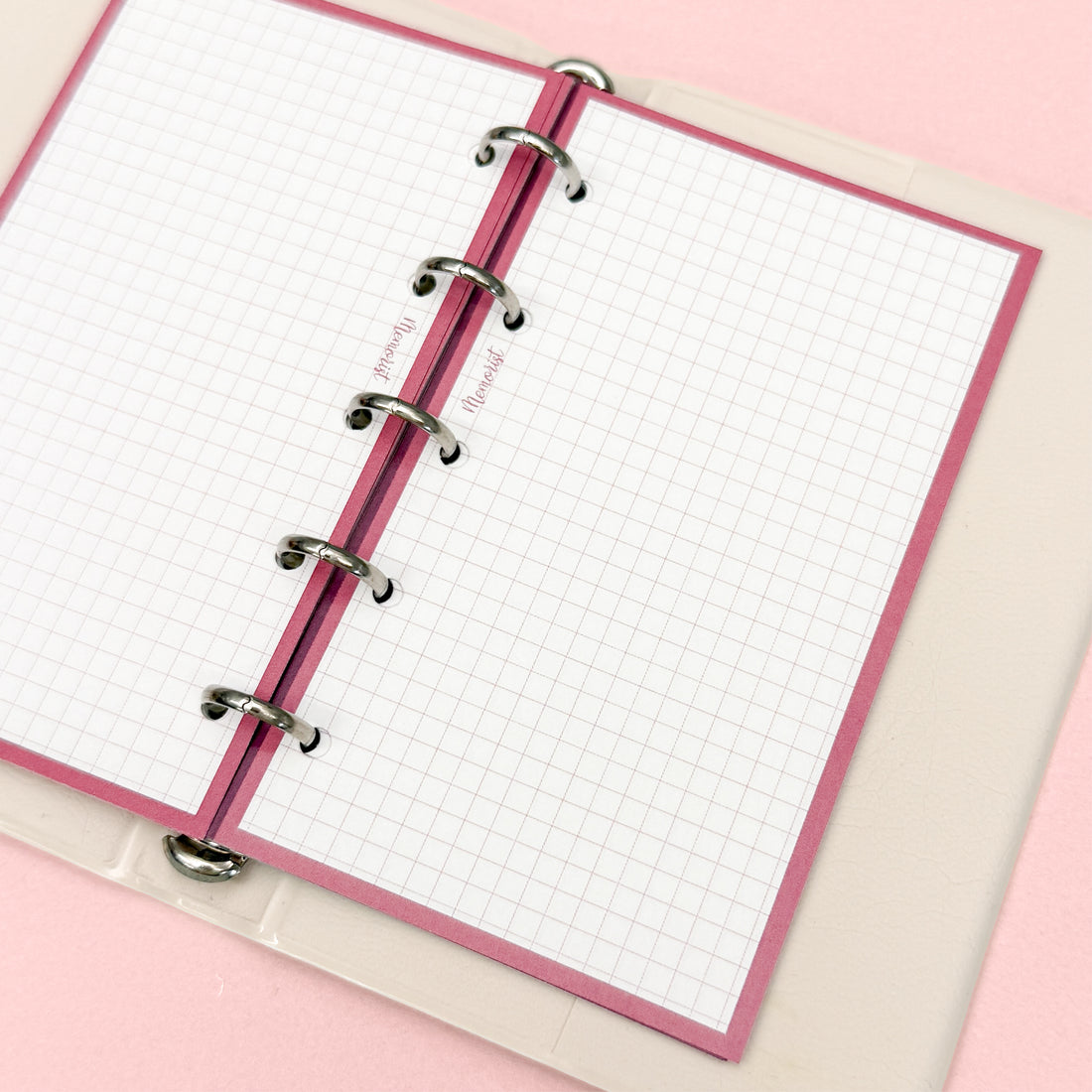 3mm Grid Memo 001 (M5 Size)