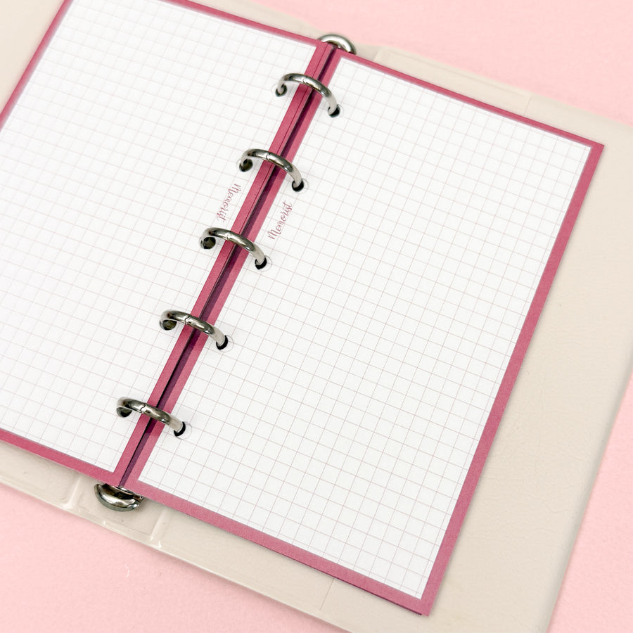 3mm Grid Memo 001 (M5 Size)