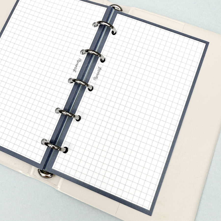 3mm Grid Memo 002 (M5 Size)