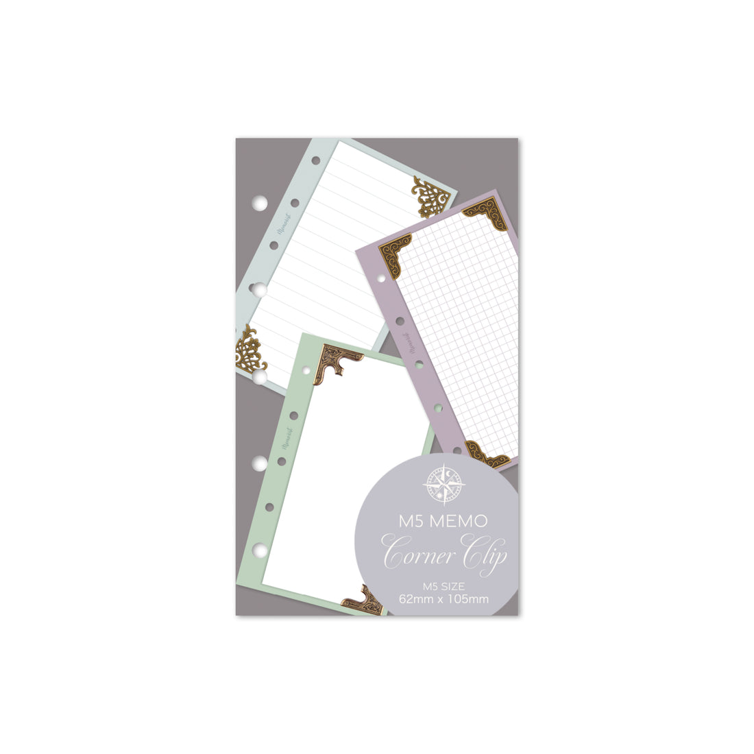 Corner Clip Memo (M5 Size)