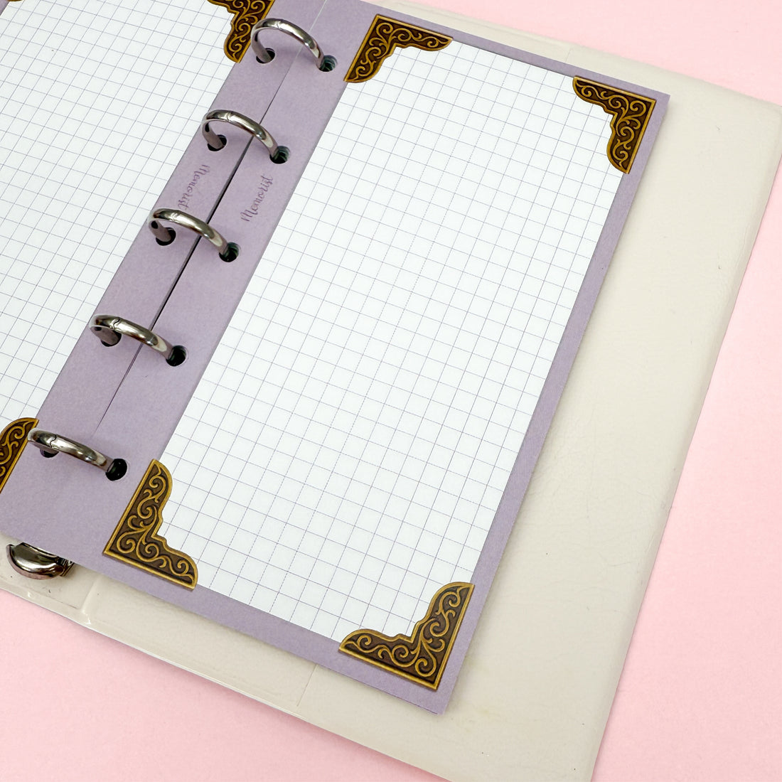 Corner Clip Memo (M5 Size)