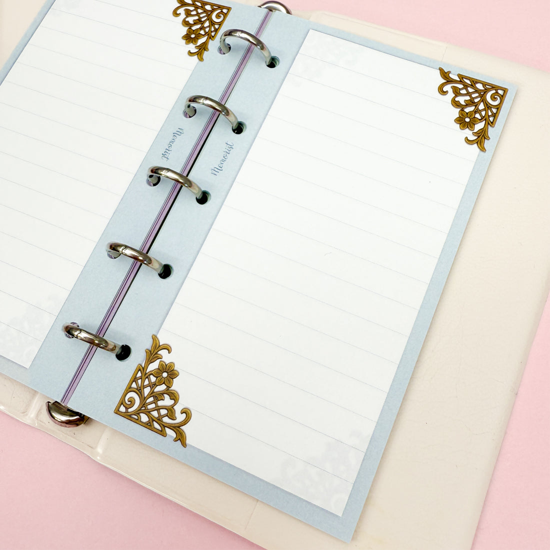 Corner Clip Memo (M5 Size)