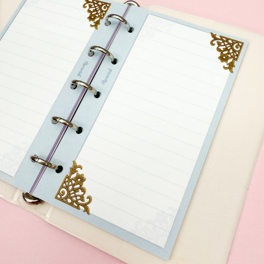 Corner Clip Memo (M5 Size)