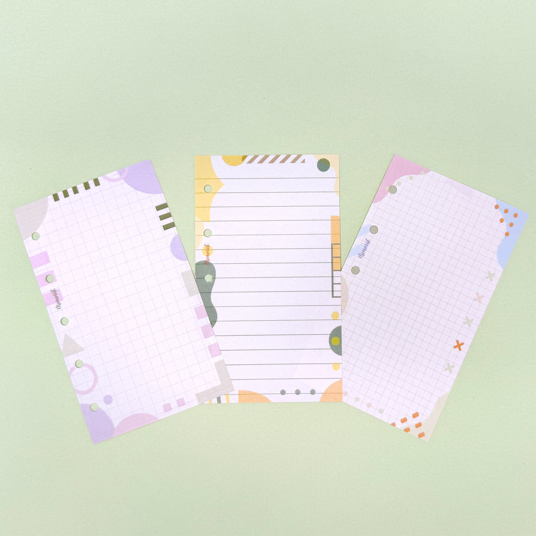 Pattern 001 Memo (M5 Size)