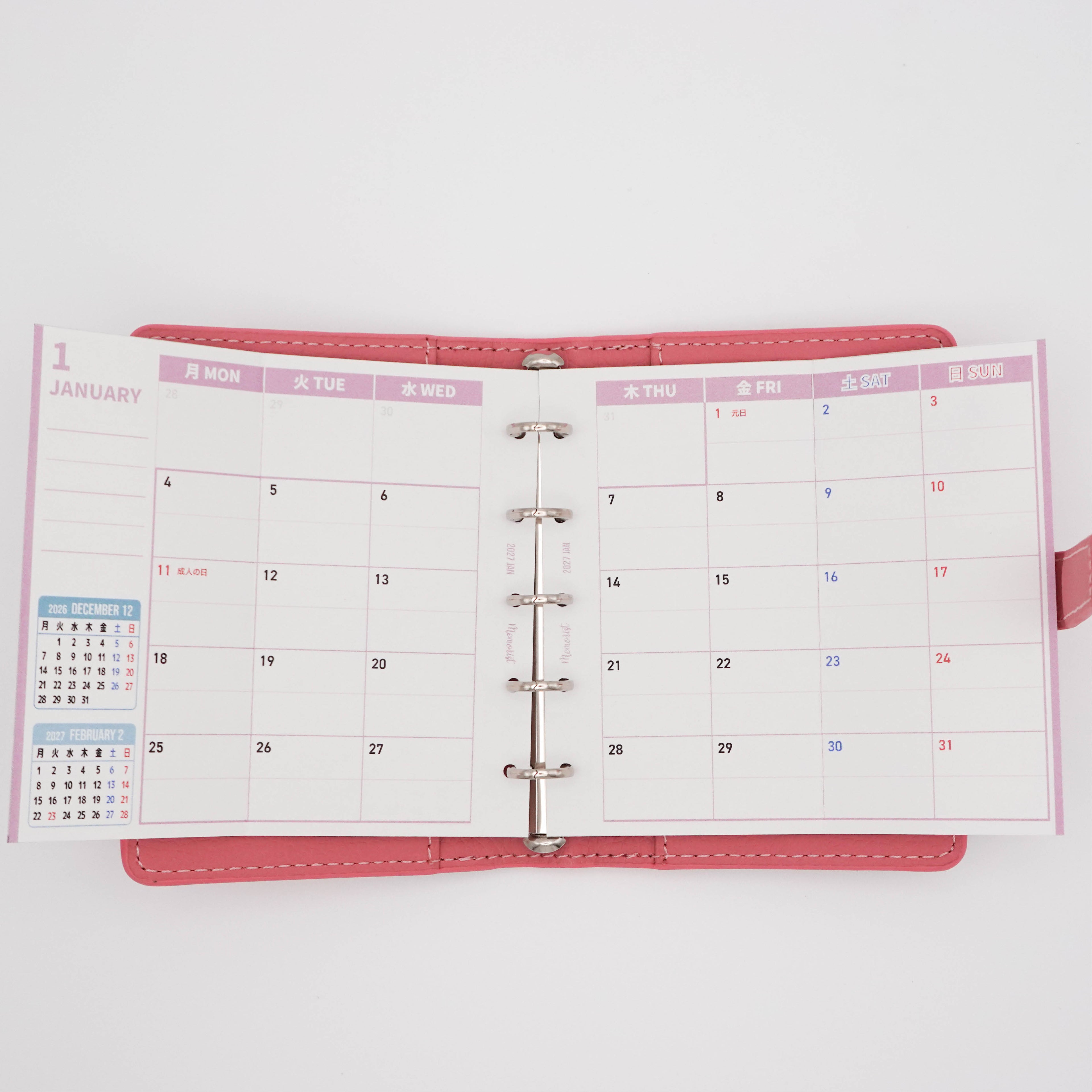 2027 Double Door Monthly (M5 Size)