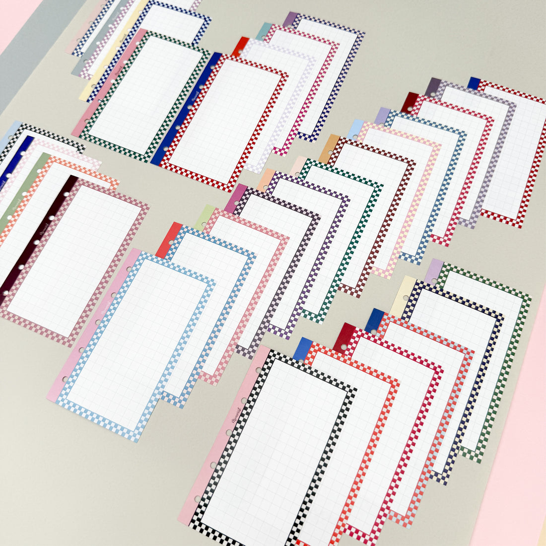 Chequered Frame Grid Memo (M5 Size)