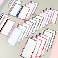 Chequered Frame Grid Memo (M5 Size)