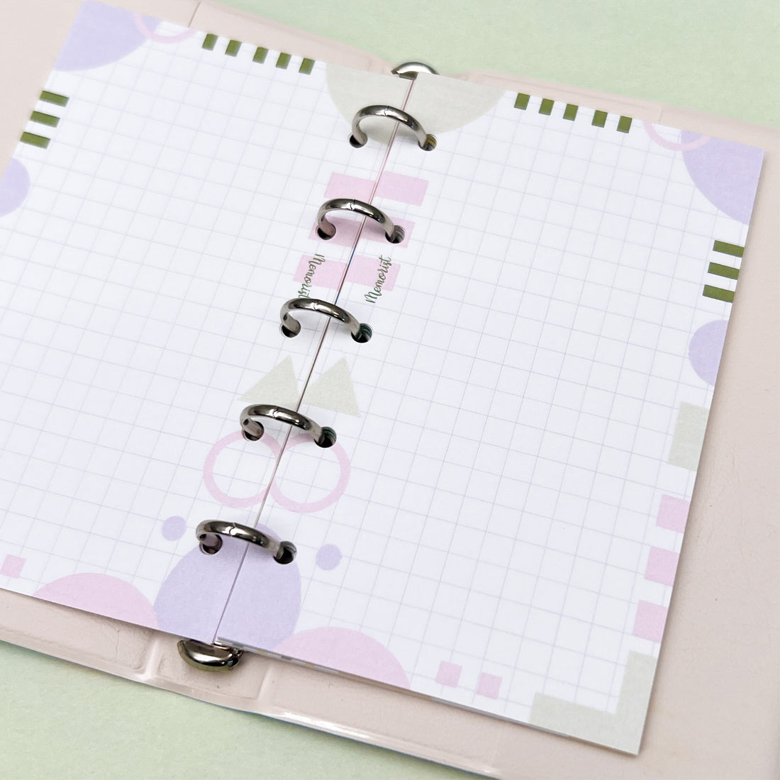 Pattern 001 Memo (M5 Size)