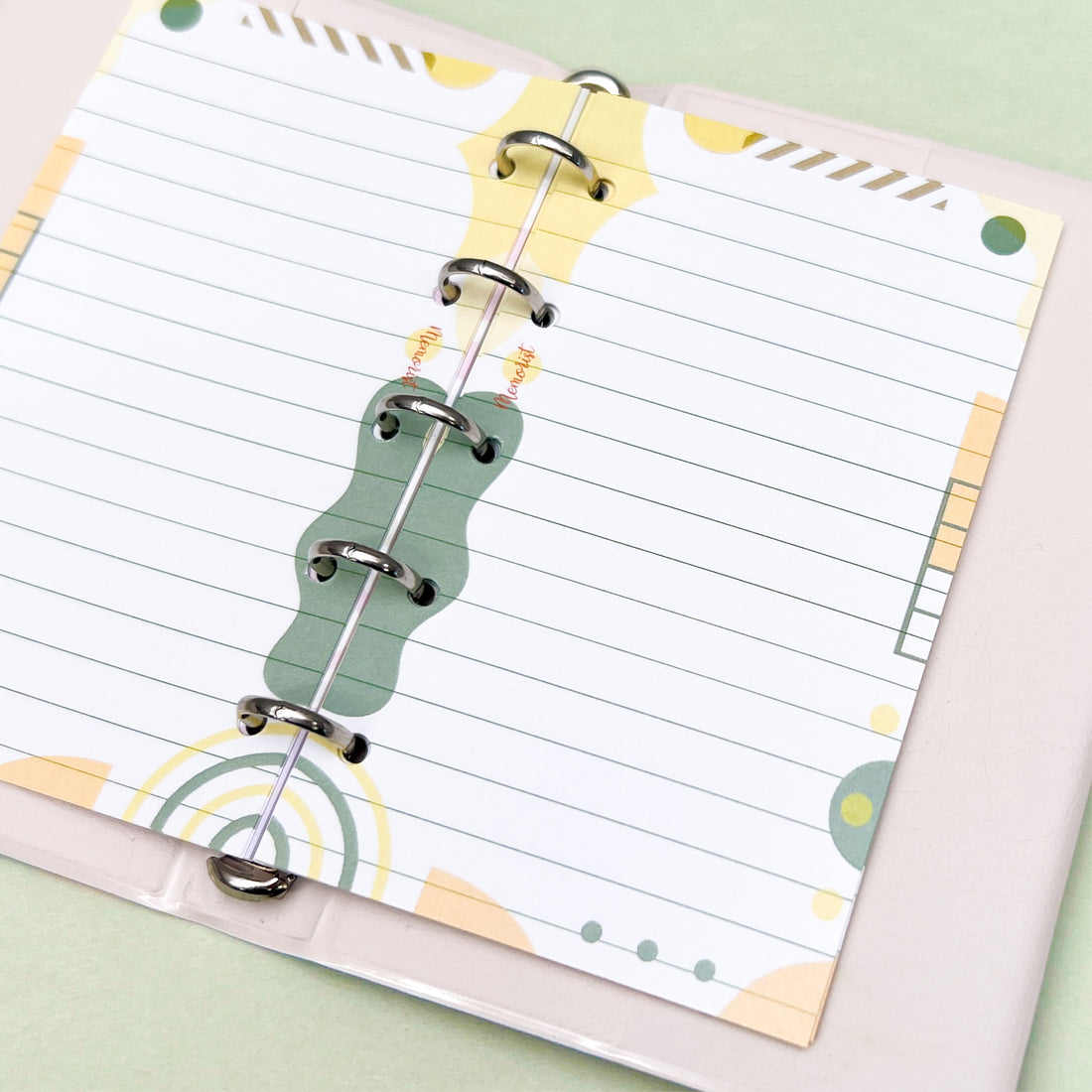 Pattern 001 Memo (M5 Size)