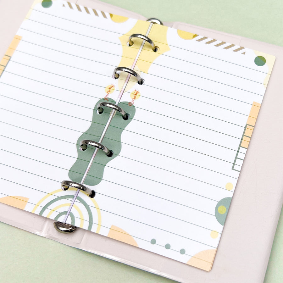 Pattern 001 Memo (M5 Size)