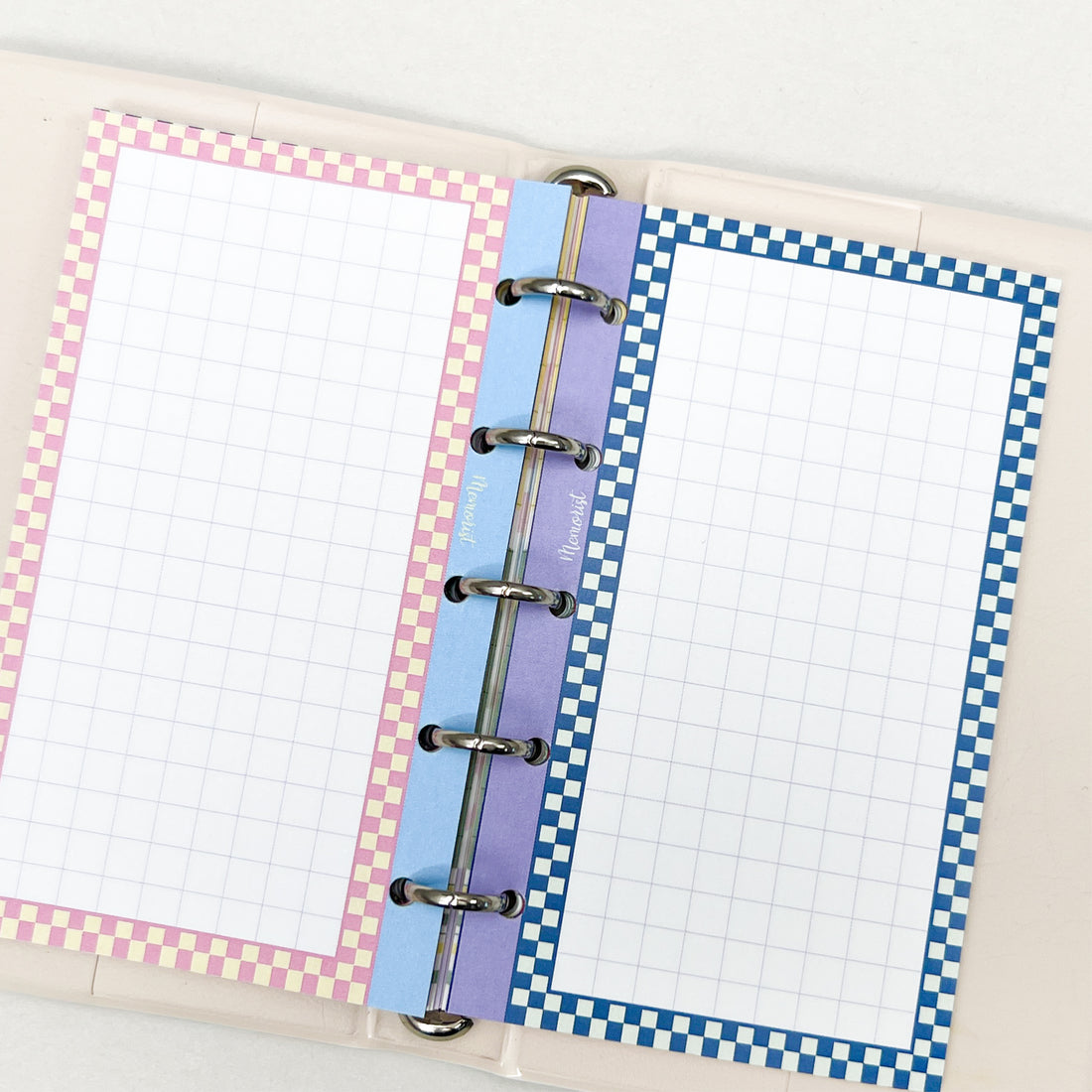 Chequered Frame Grid Memo (M5 Size)