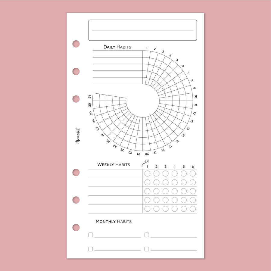 Habit Tracker MULTI (Personal Size)