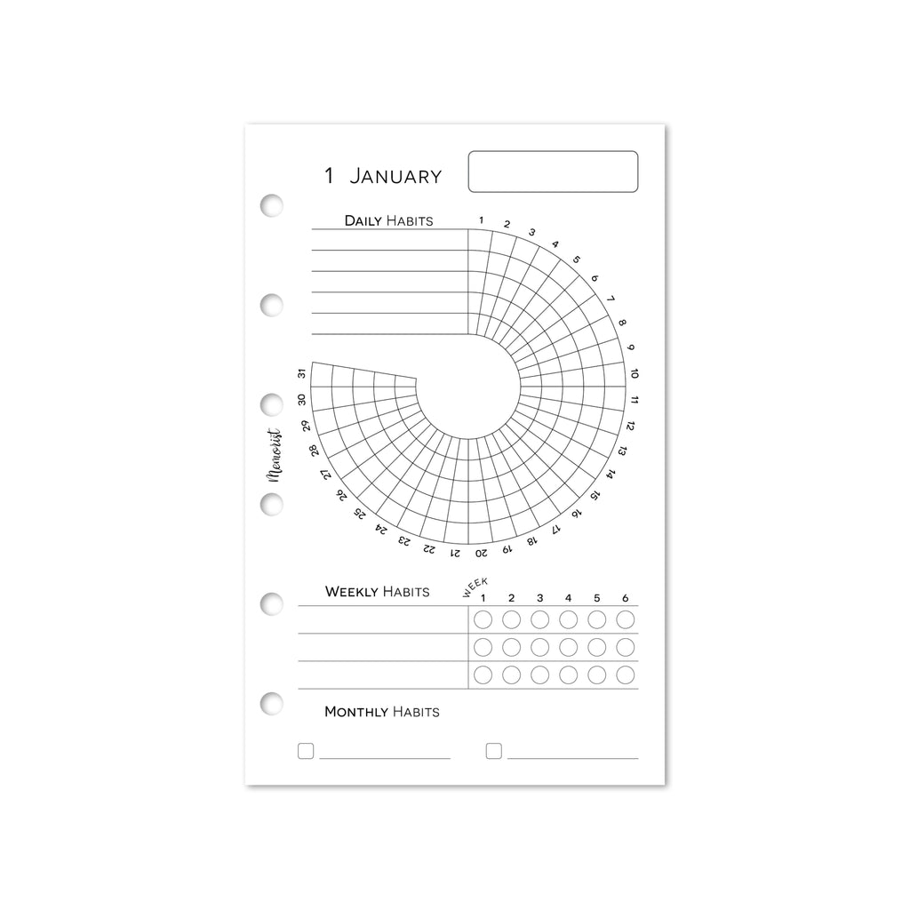 Habit Tracker MULTI (Pocket Size)