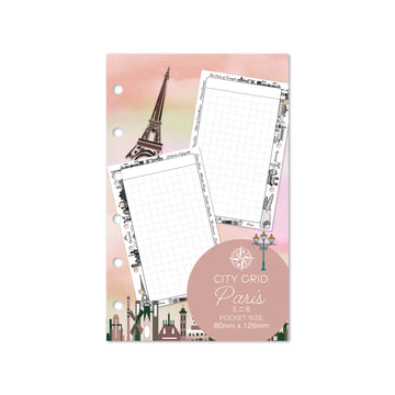 City Grid: Paris (Pocket Size)