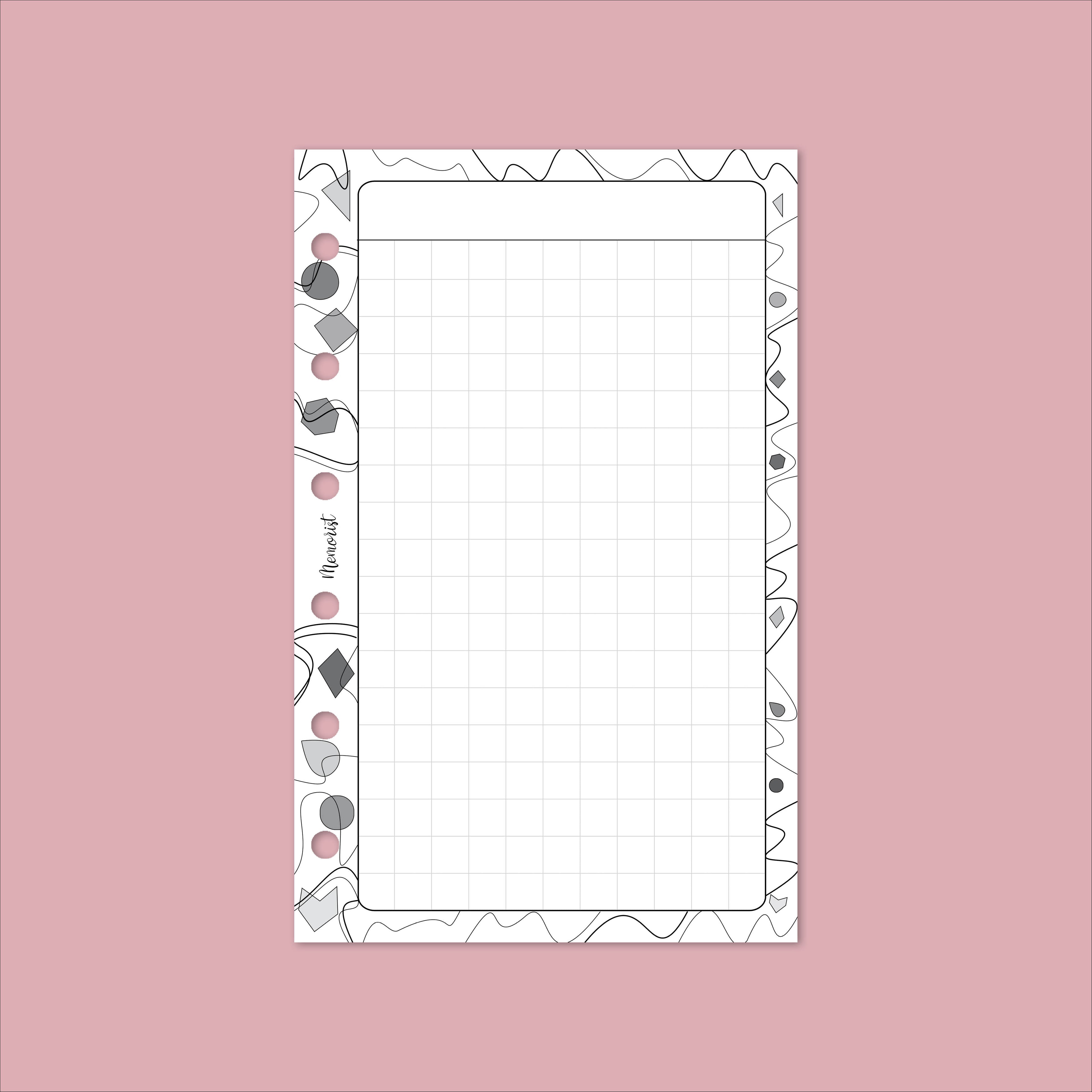 Design Grid: Pattern 001 (Pocket Size)