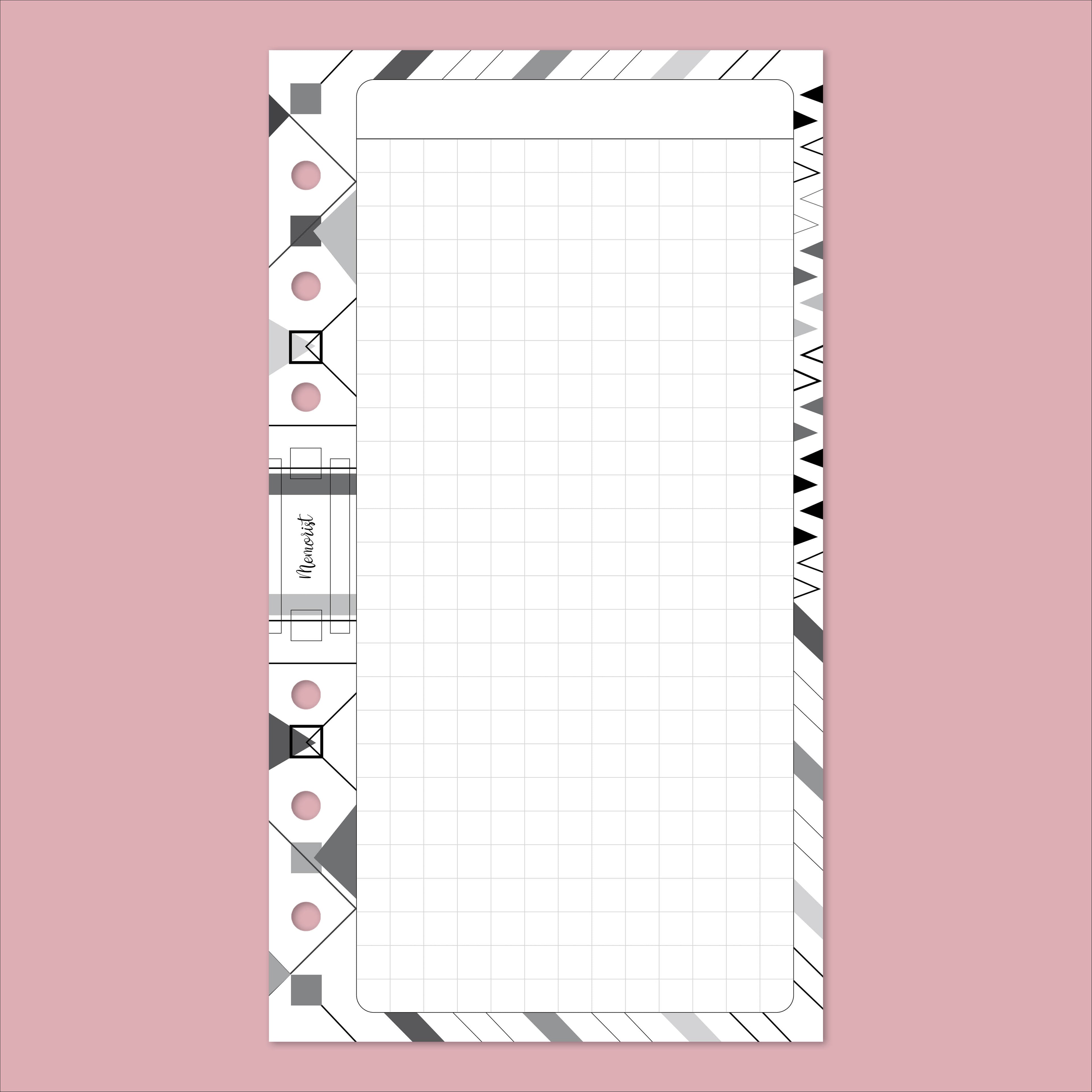 Design Grid: Pattern 001 (Personal Size)