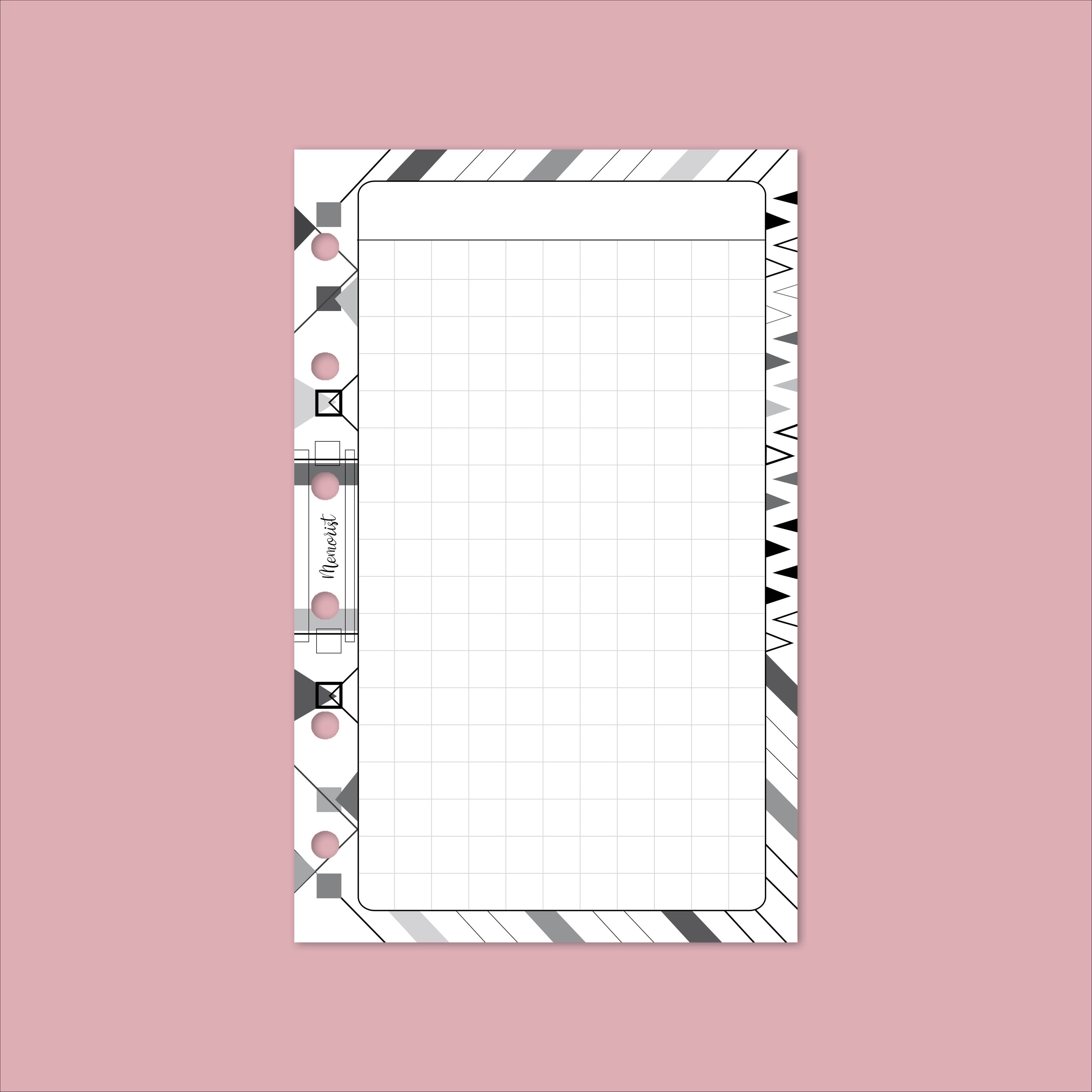 Design Grid: Pattern 001 (Pocket Size)