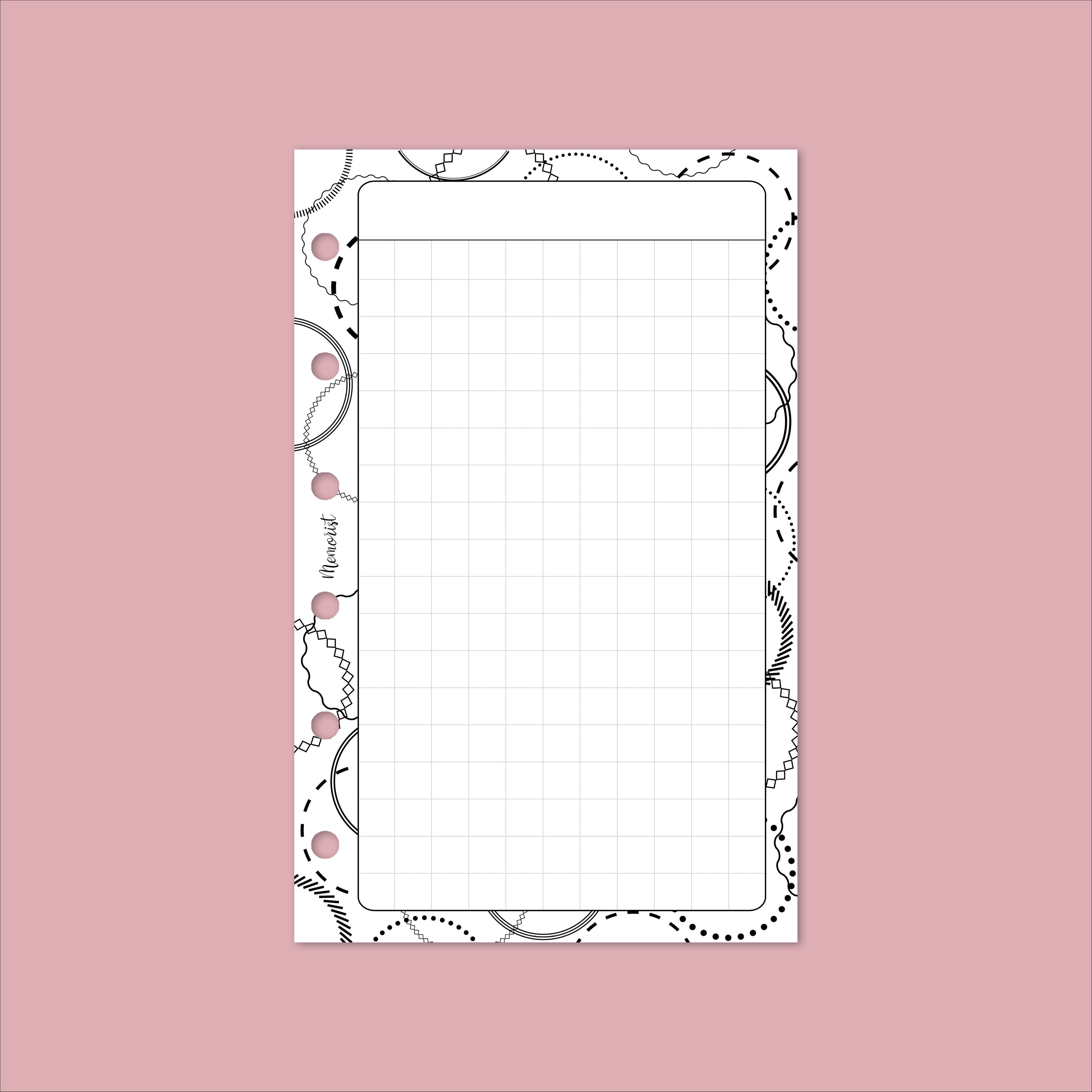 Design Grid: Pattern 001 (Pocket Size)