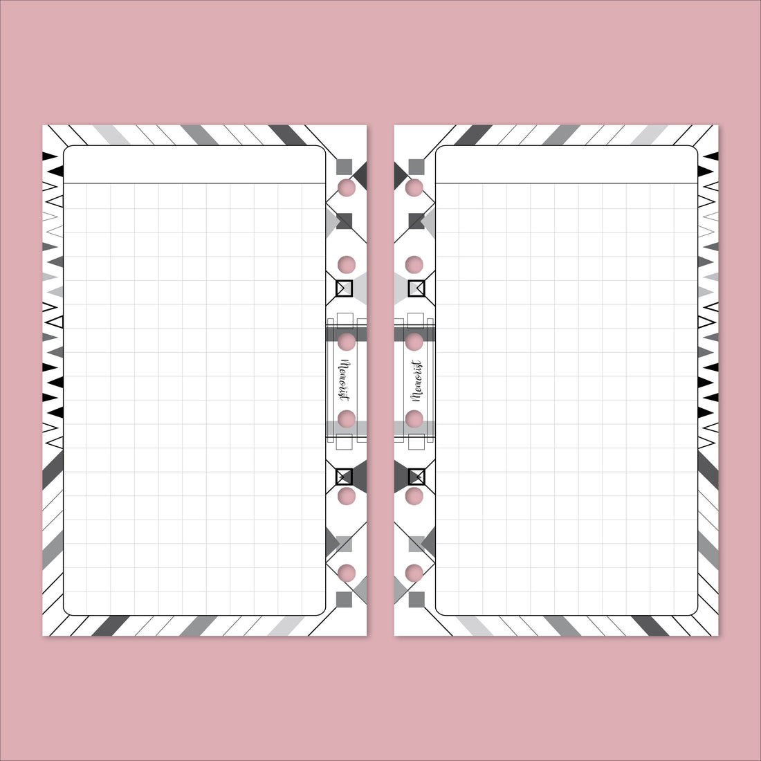 デザイン方眼 Pattern 001（ミニ６リフィル）
