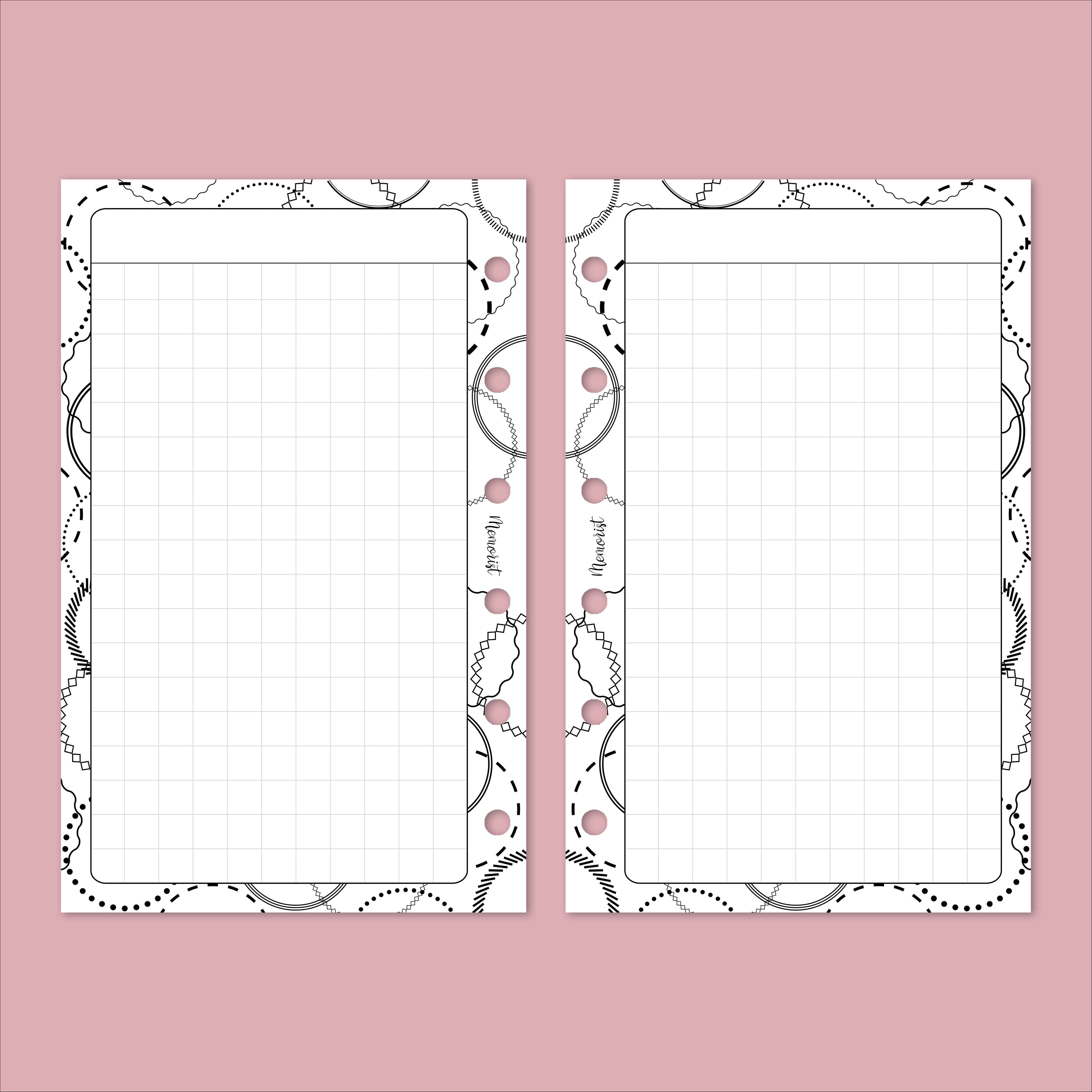 Design Grid: Pattern 001 (Pocket Size)