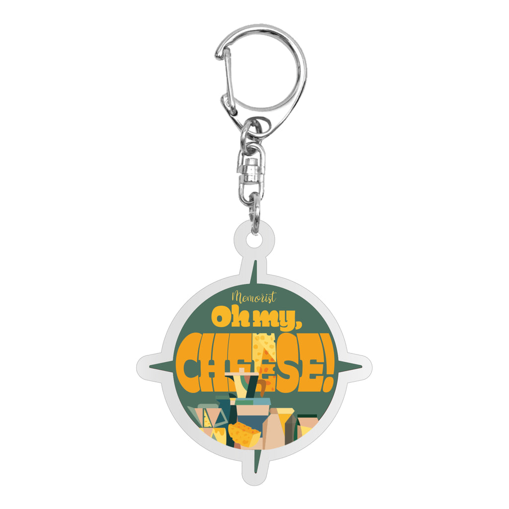 Logo Acrylic Keychain: NEO 【Oh My Cheese】