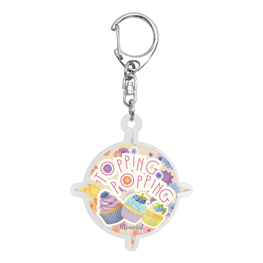 Logo Acrylic Keychain: NEO 【Topping Popping】