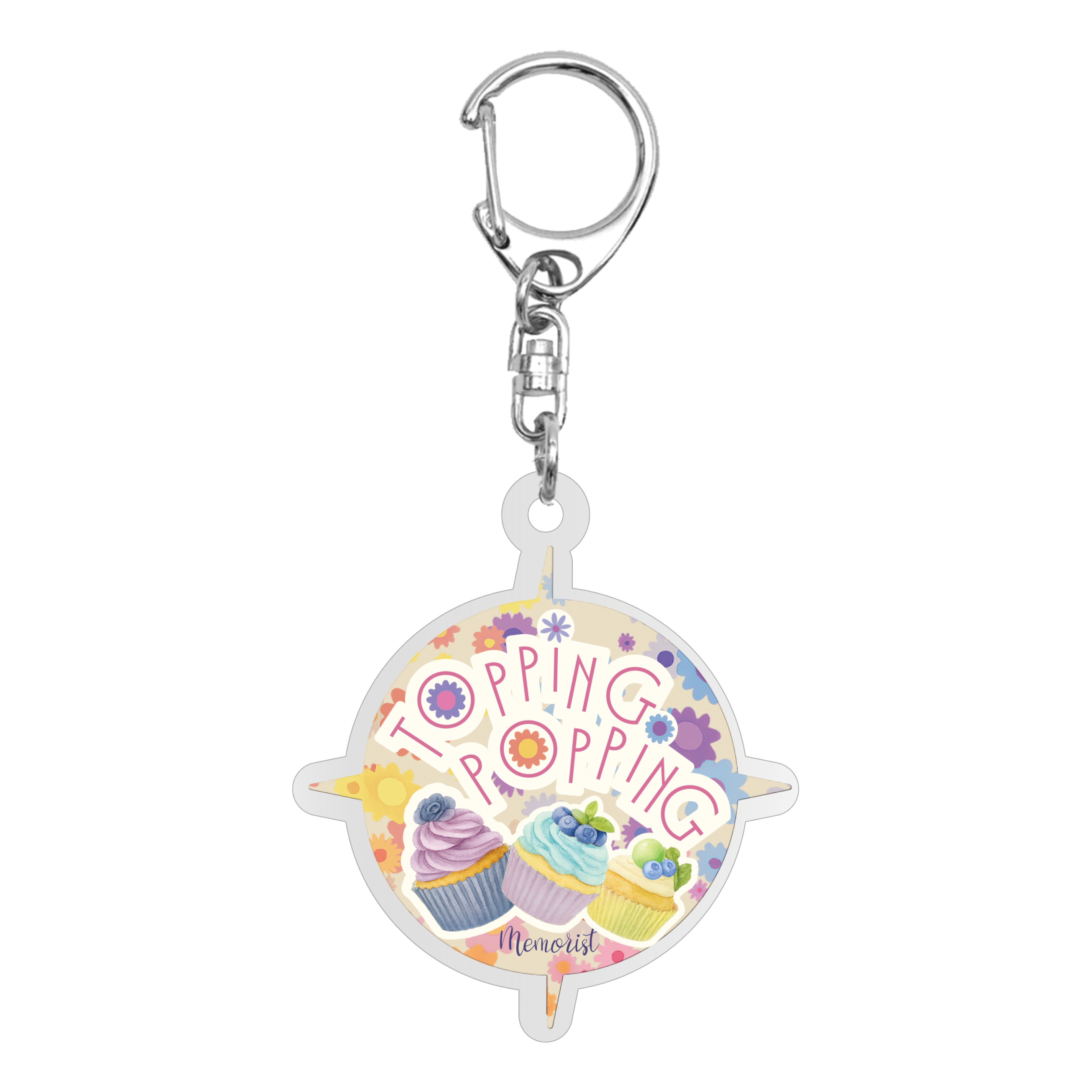 Logo Acrylic Keychain: NEO 【Topping Popping】