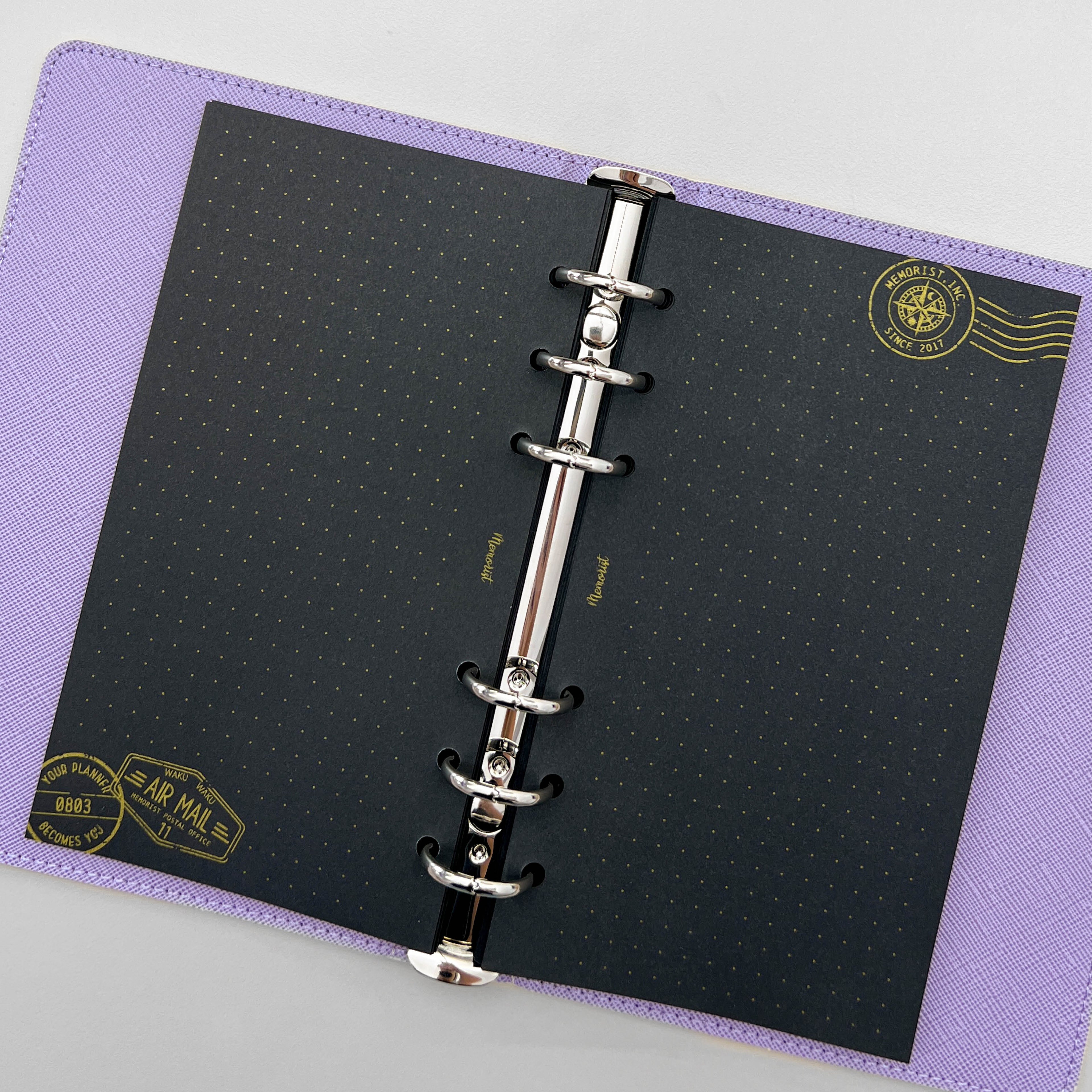 Memorist Mail: Color Paper Grid (Personal Size)