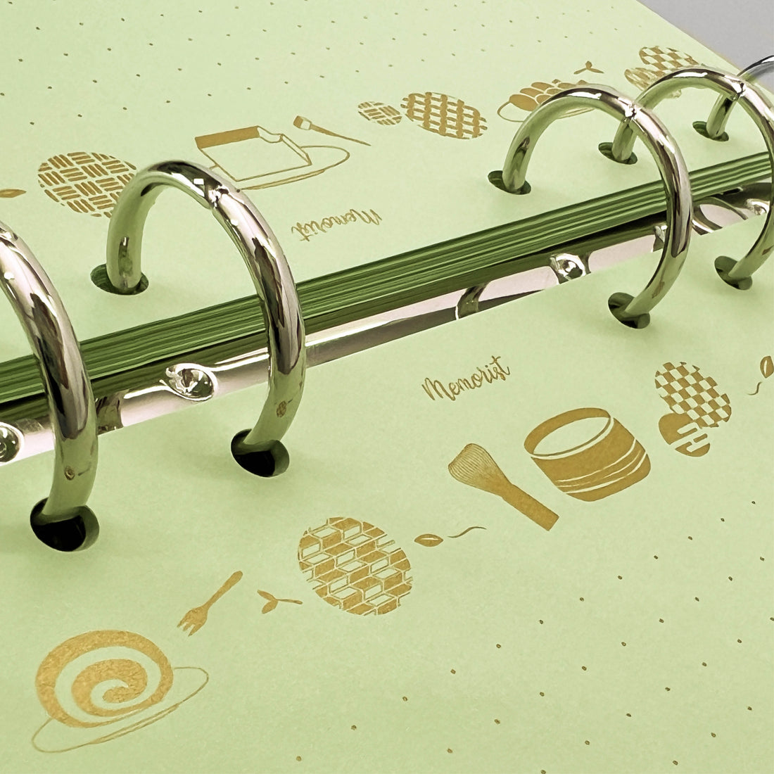 Zen Matcha: Color Paper Grid (Personal Size) – Memorist|メモリスト