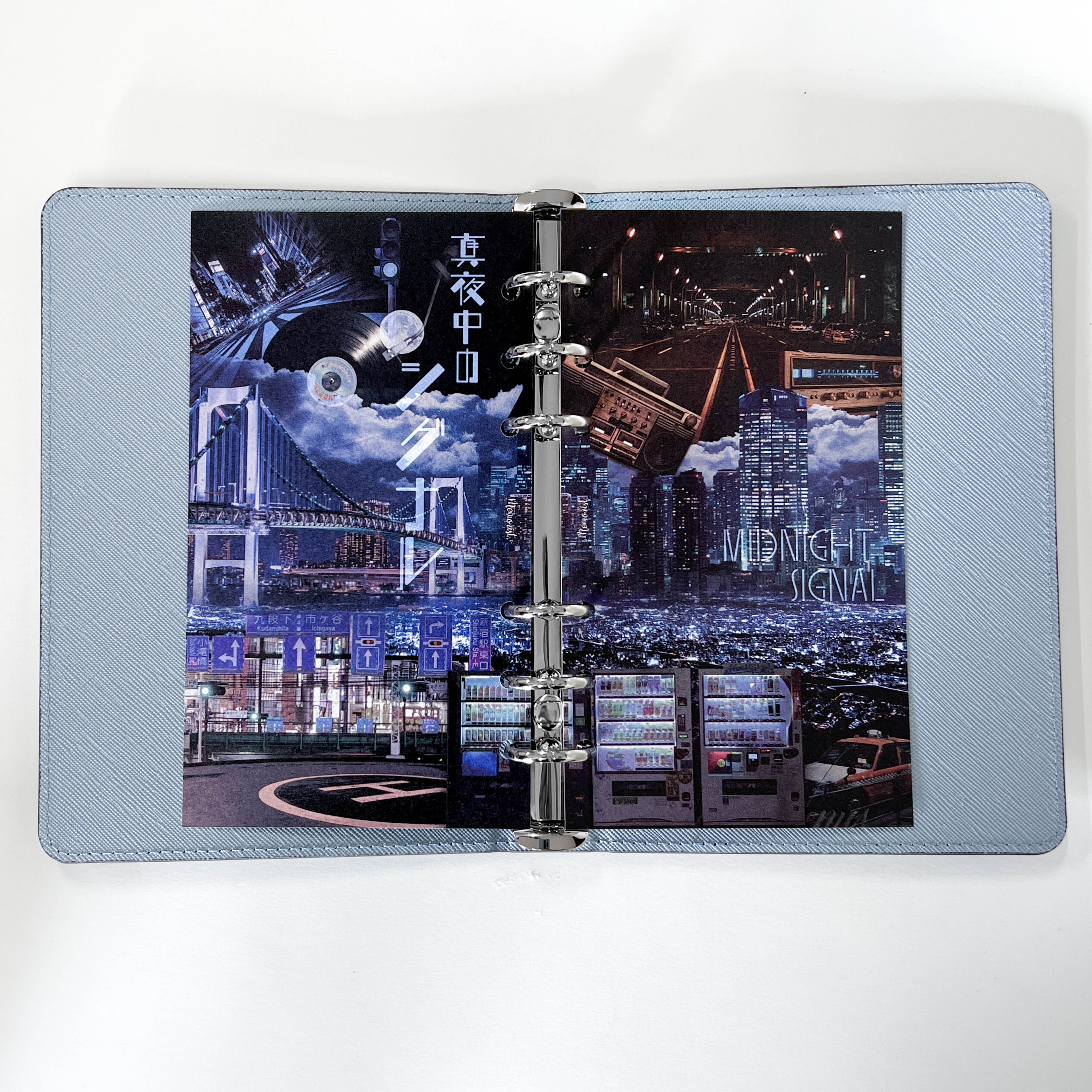 Paper Divider【Midnight Signal】 (Personal Size)