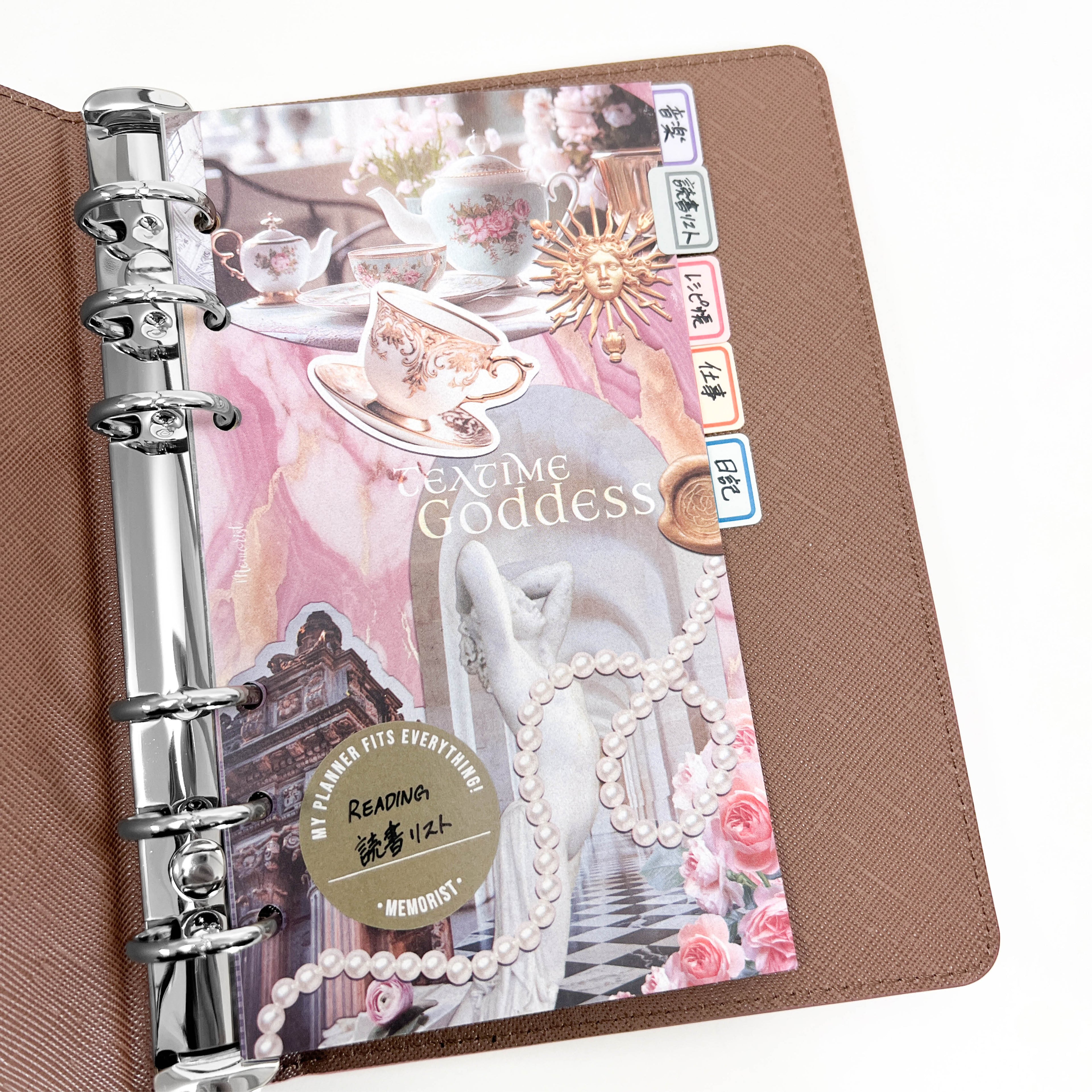 Paper Divider【Teatime Goddess】 (Personal Size)