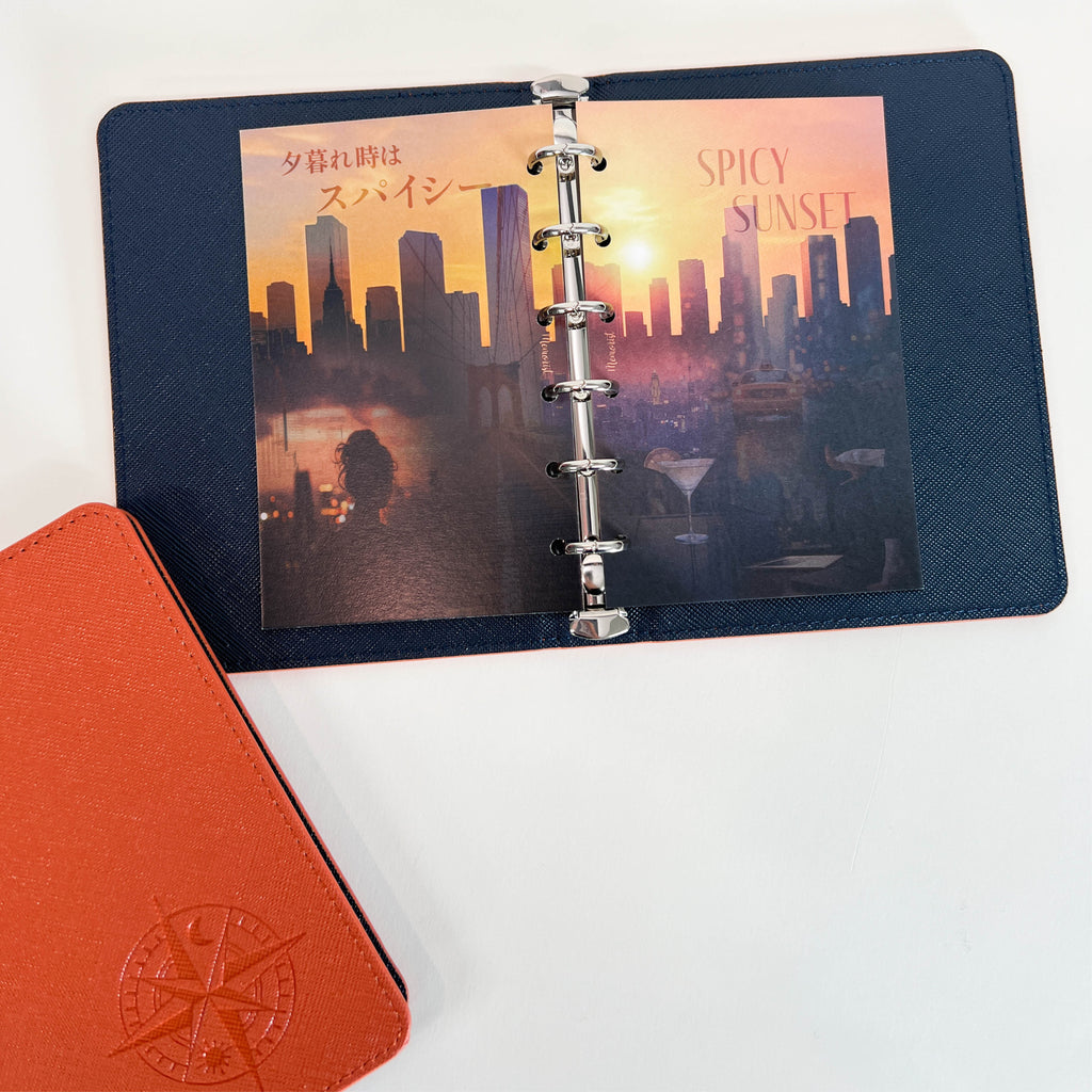 Paper Divider【Spicy Sunset】 (Pocket Size)