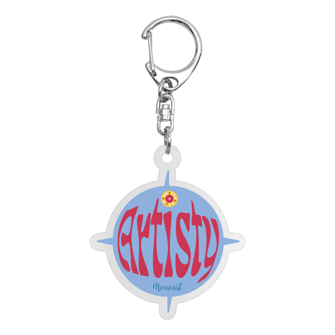 Limited Logo Acrylic Keychain: NEO Artisty