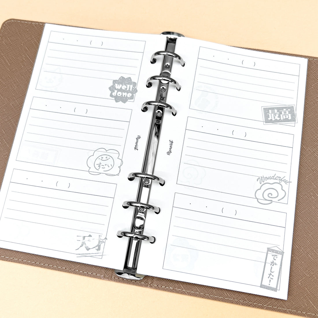 褒め褒め日記 リフィル（バイブルサイズ リフィル）