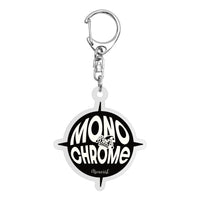 Limited Logo Acrylic Keychain: NEO Monochrome