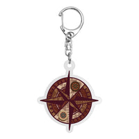 Limited Logo Acrylic Keychain: NEO Backgammon
