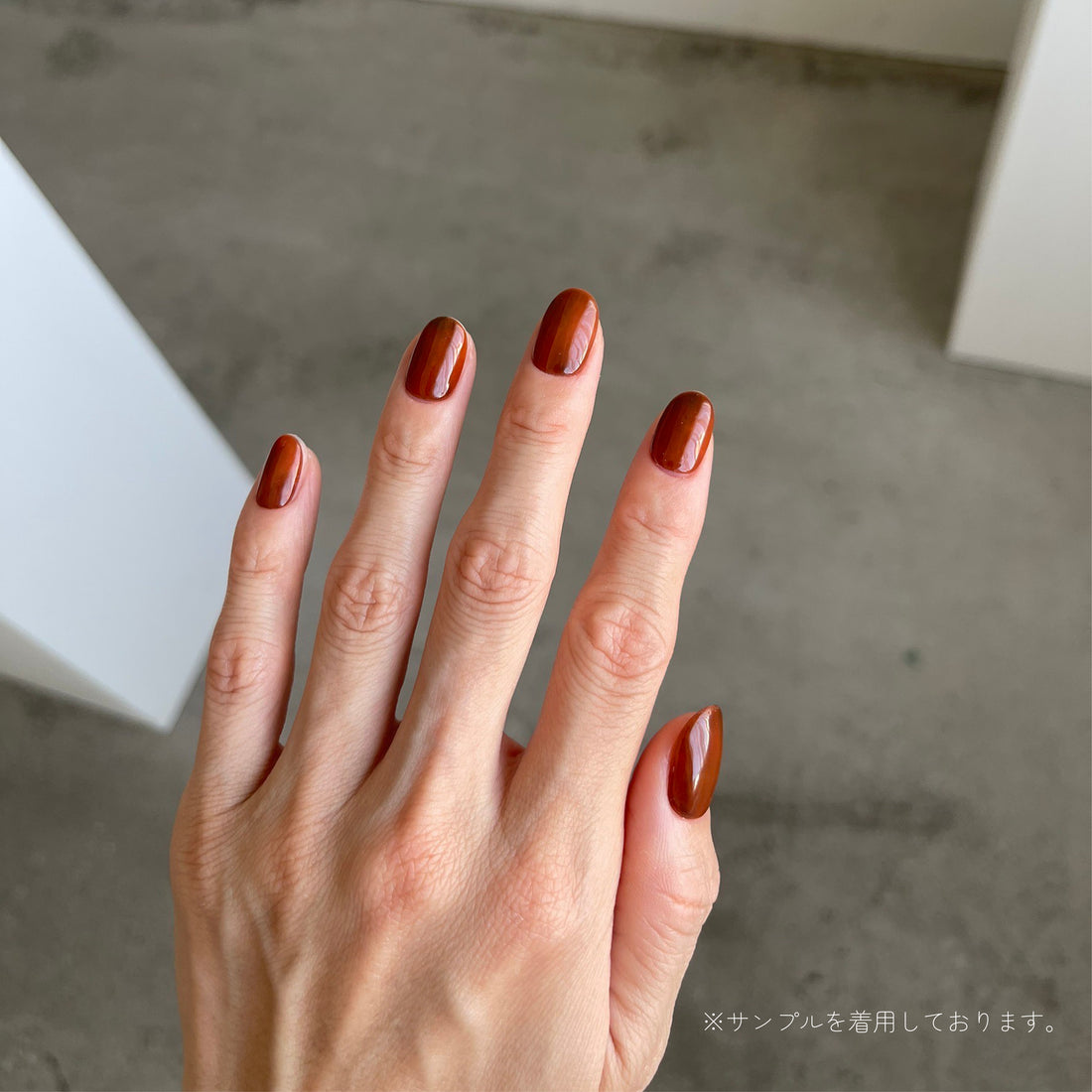 HAKUA collab DUO Press On Nails 【Spicy Sunset】