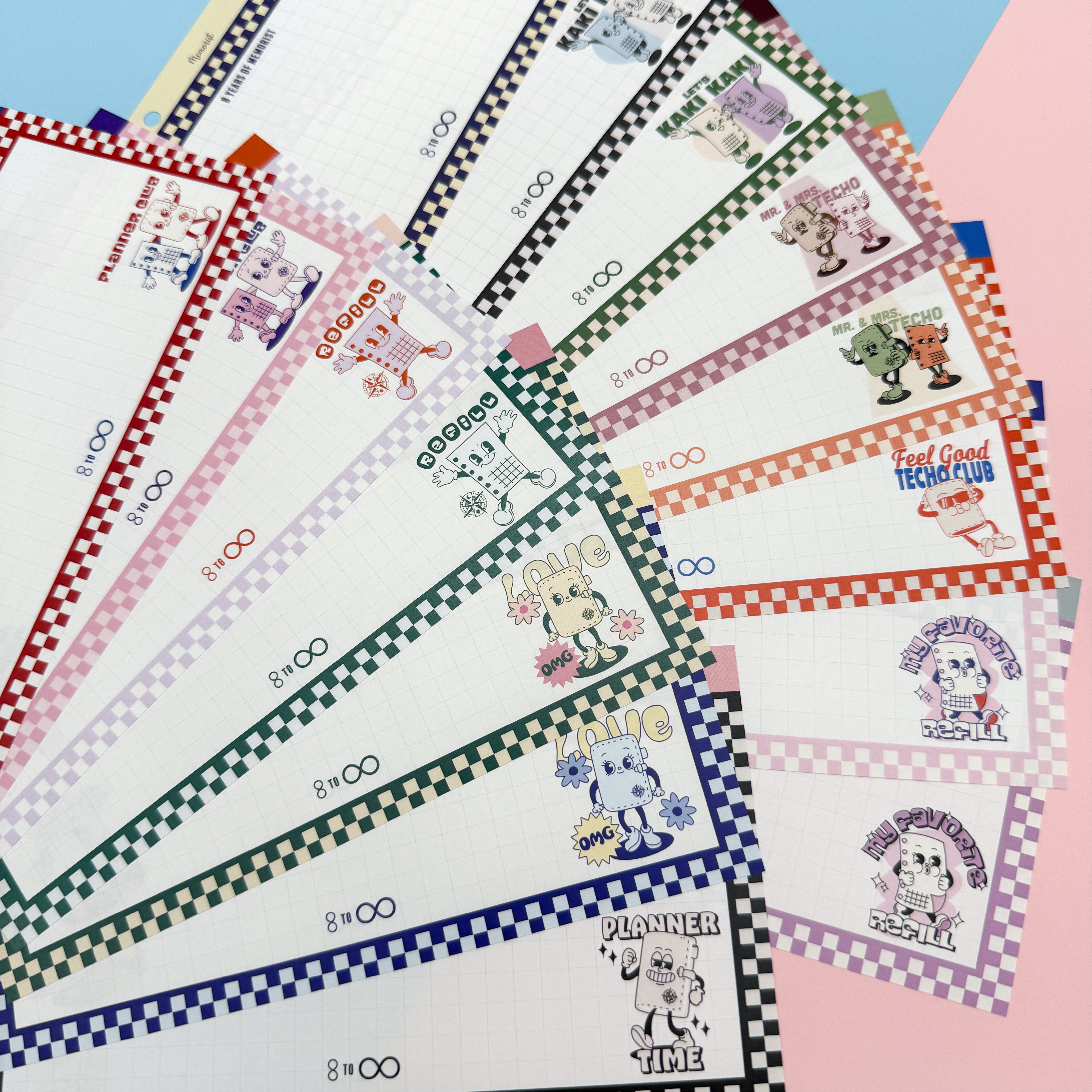 メモリスト8周年記念リフィル（バイブルサイズ リフィル） – Memorist