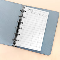 カラオケリフィル（ミニ６サイズ リフィル）