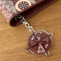 Limited Logo Acrylic Keychain: NEO Backgammon