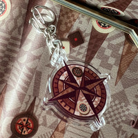 Limited Logo Acrylic Keychain: NEO Backgammon