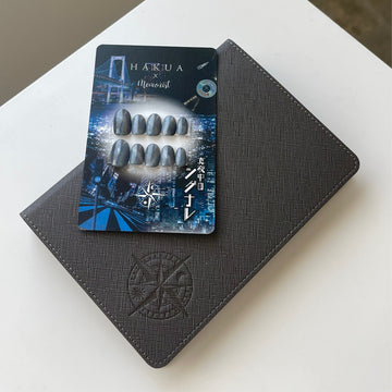 HAKUA collab DUO Press On Nails 【Midnight Signal】