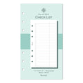 Check List (Personal Size)