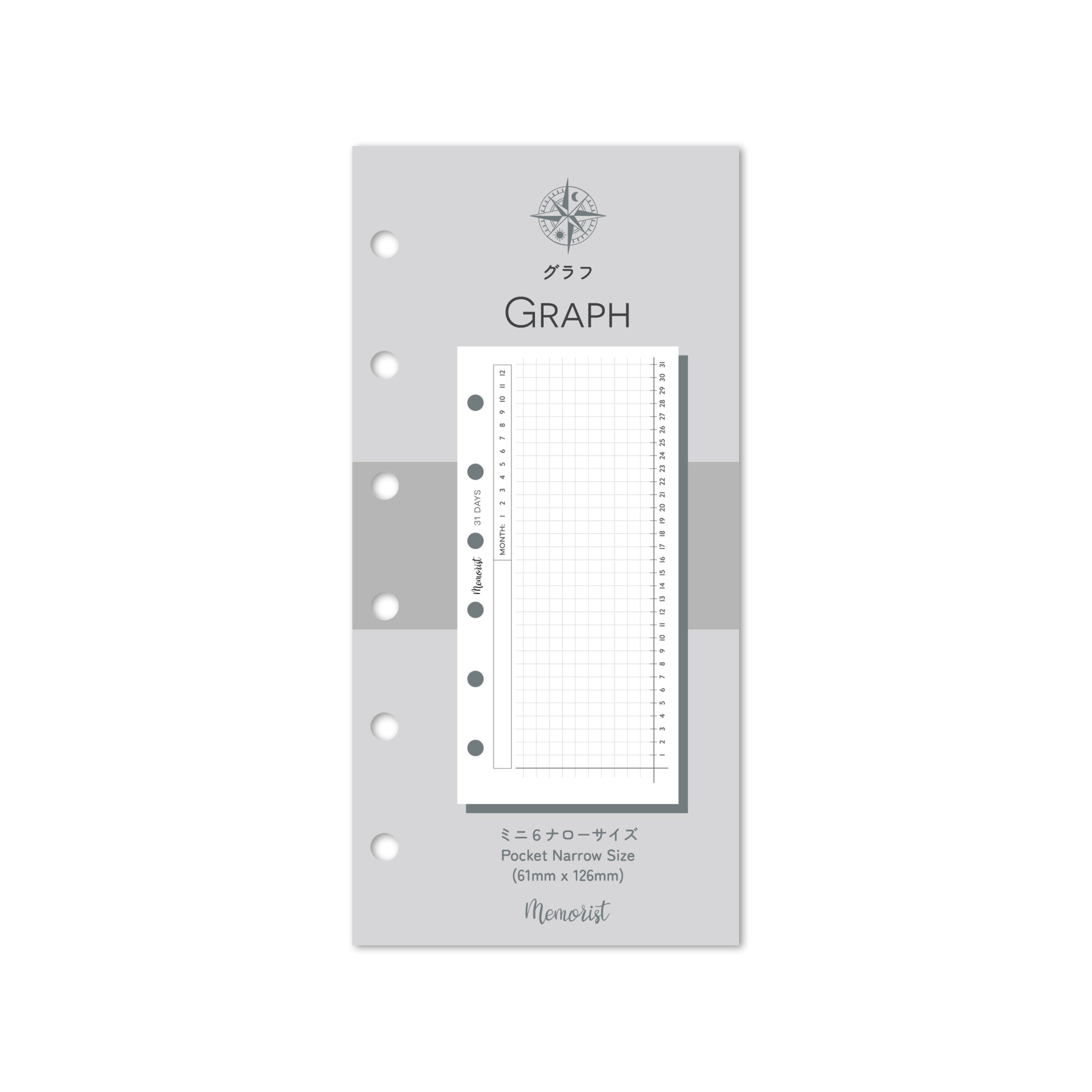 Graph  (Pocket Narrow Size)