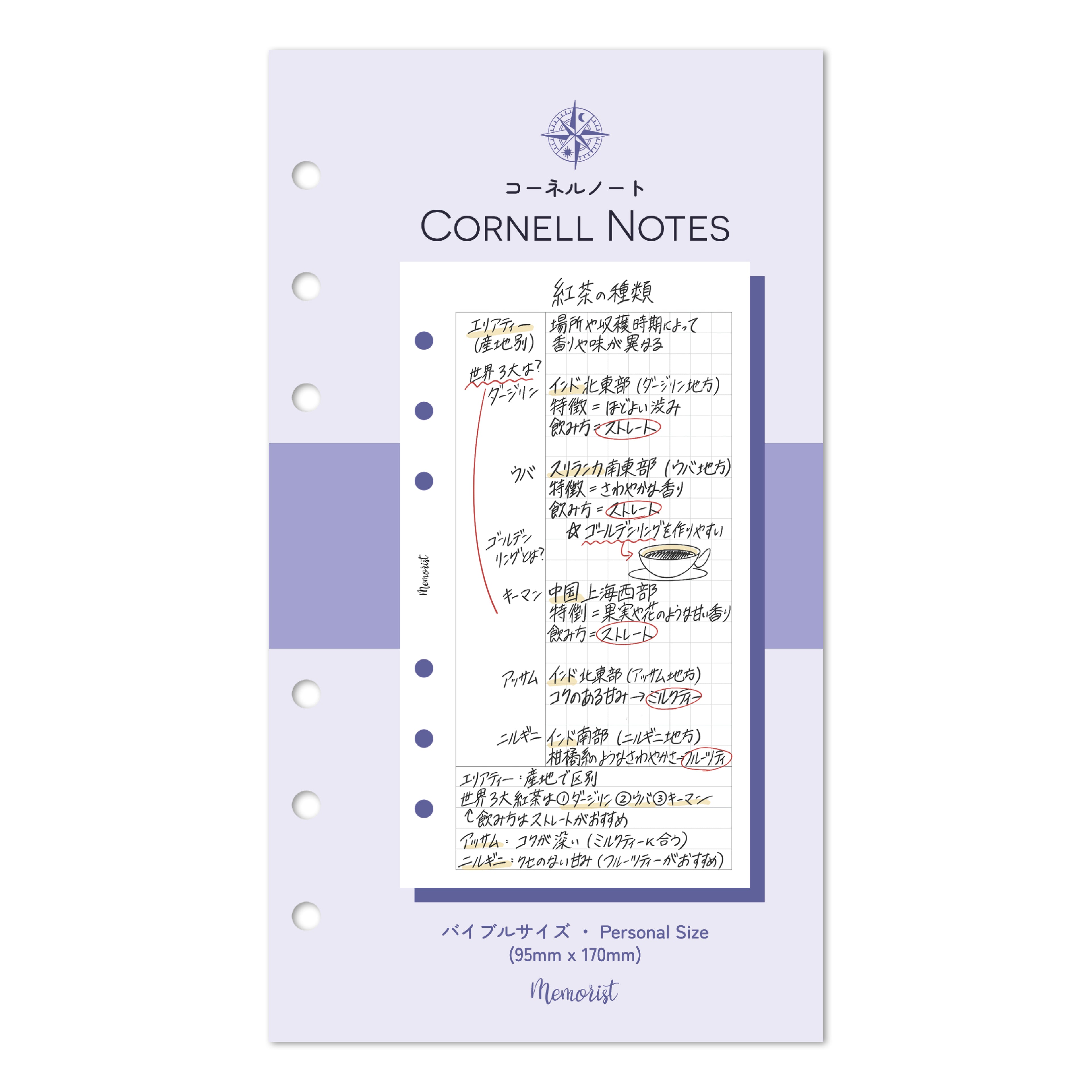 Cornell Notes (Personal Size)